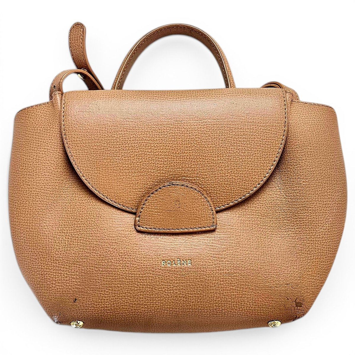 Numéro un nano leather handbag