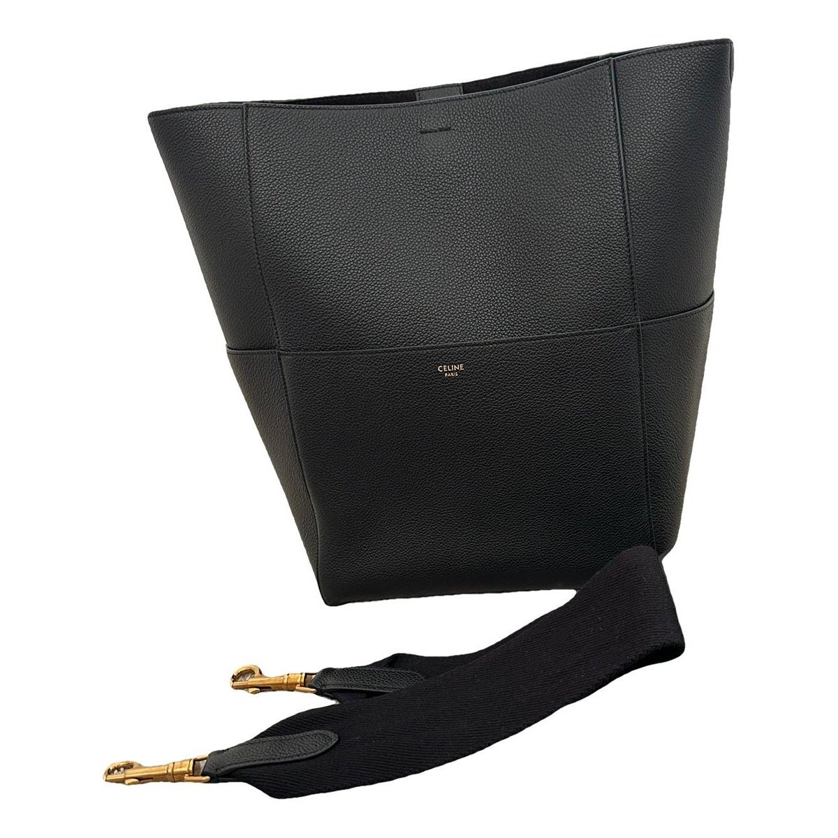 Seau Sangle leather tote