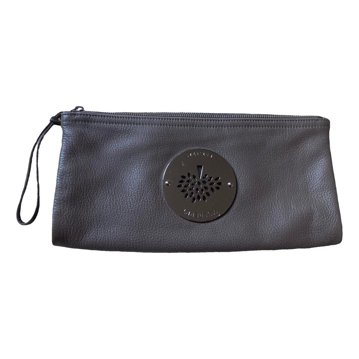 Daria leather clutch bag