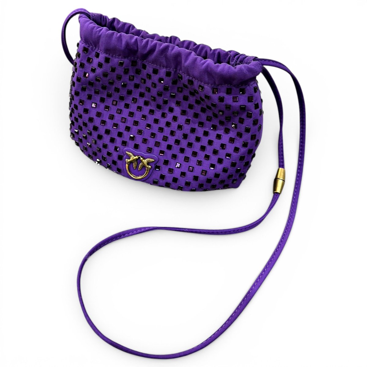 Silk clutch bag