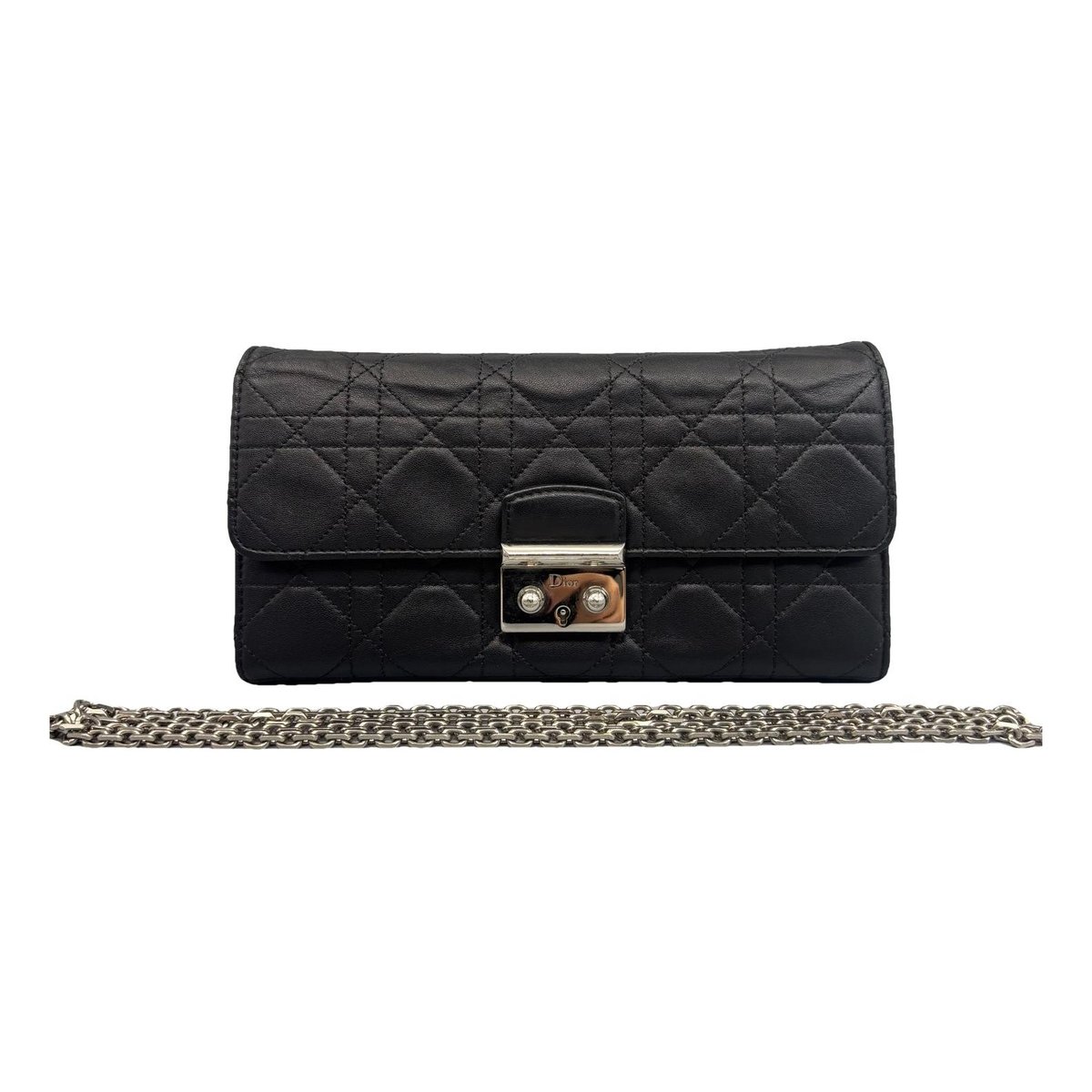 Miss Dior leather crossbody bag