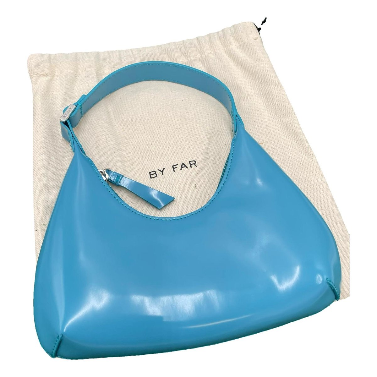 Baby Amber patent leather handbag