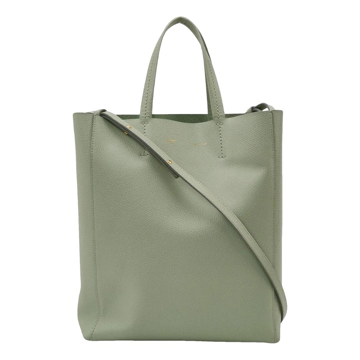 Cabas leather crossbody bag