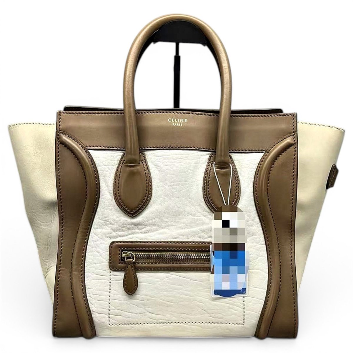 Luggage leather handbag