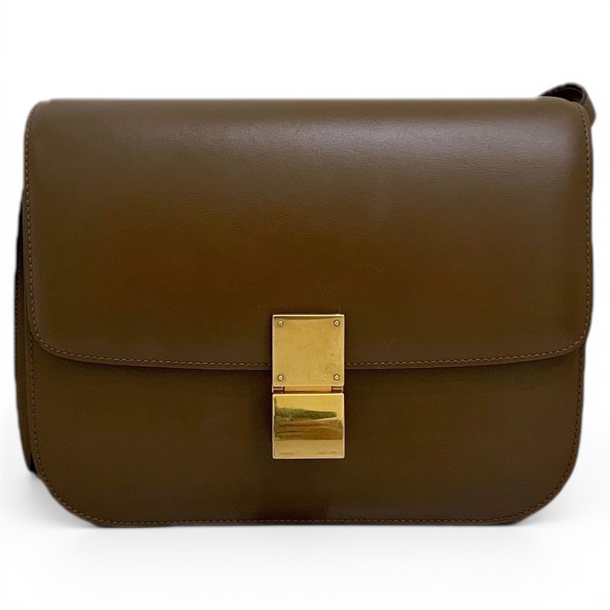Classic leather handbag