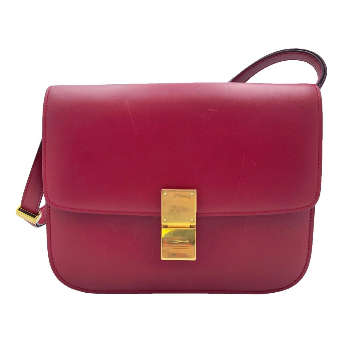Classic leather handbag