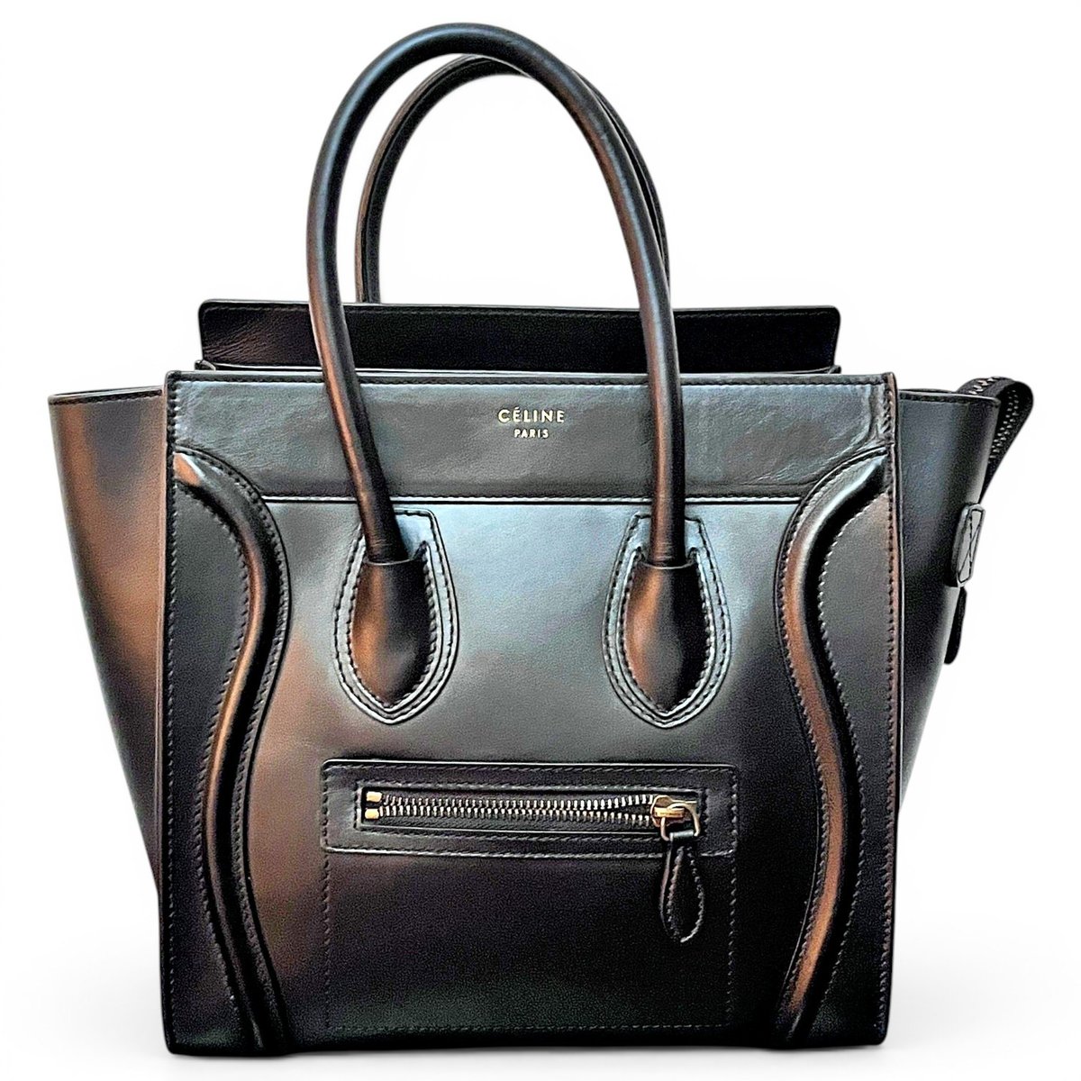Luggage leather handbag