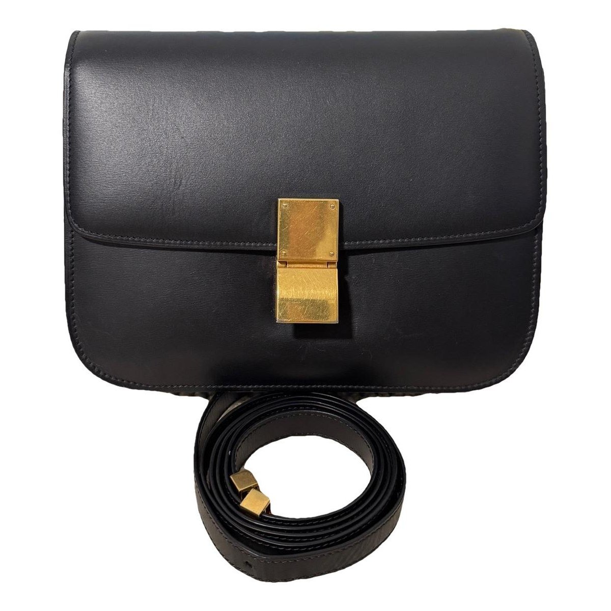 Classic leather handbag