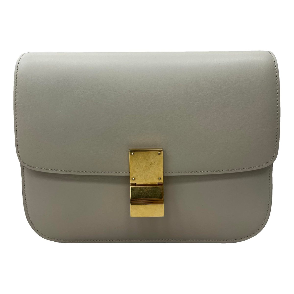 Classic leather crossbody bag