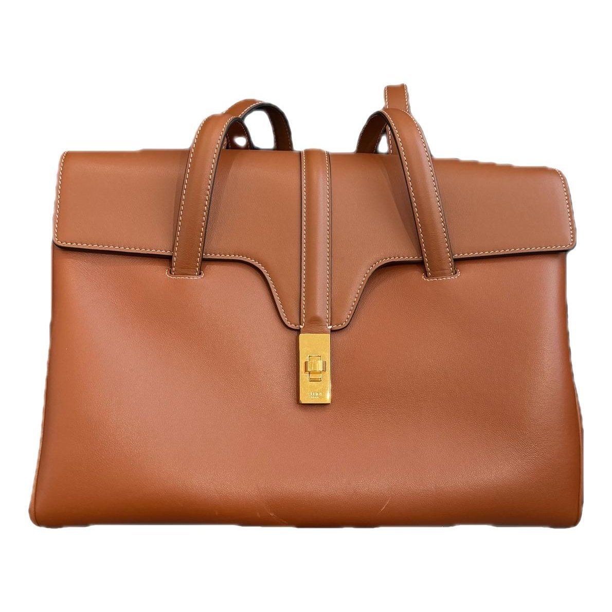Sac 16 leather handbag