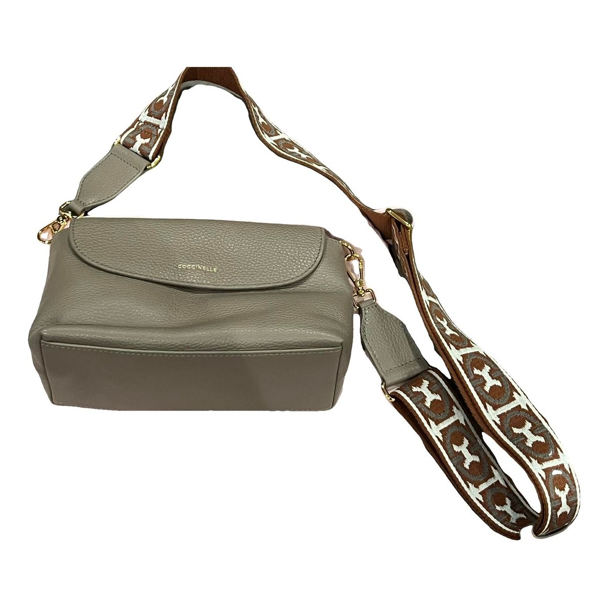 Leather crossbody bag