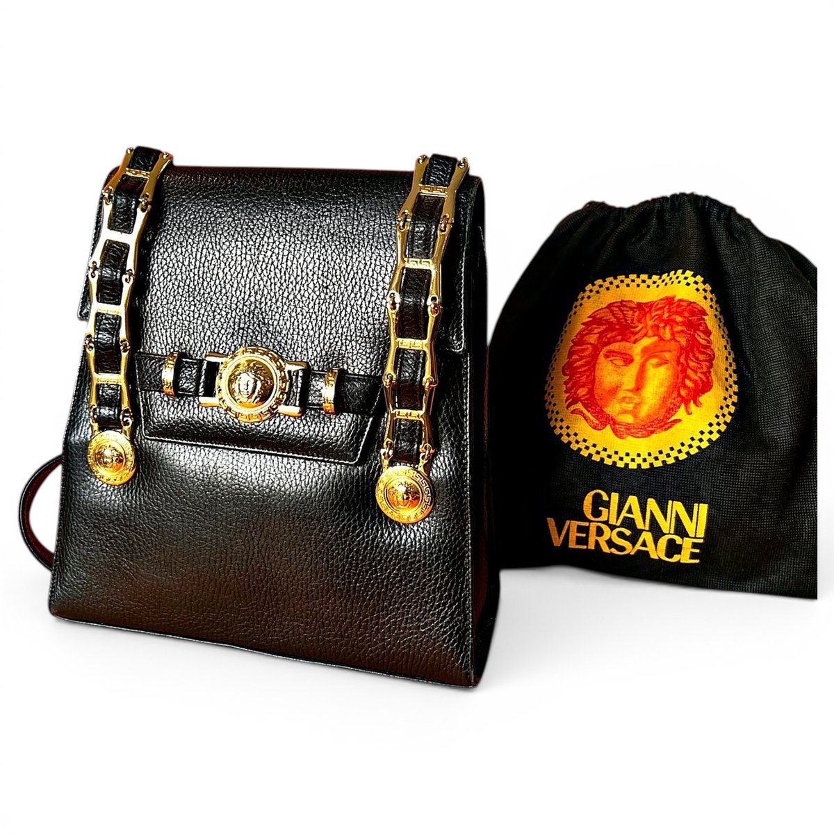 Leather handbag