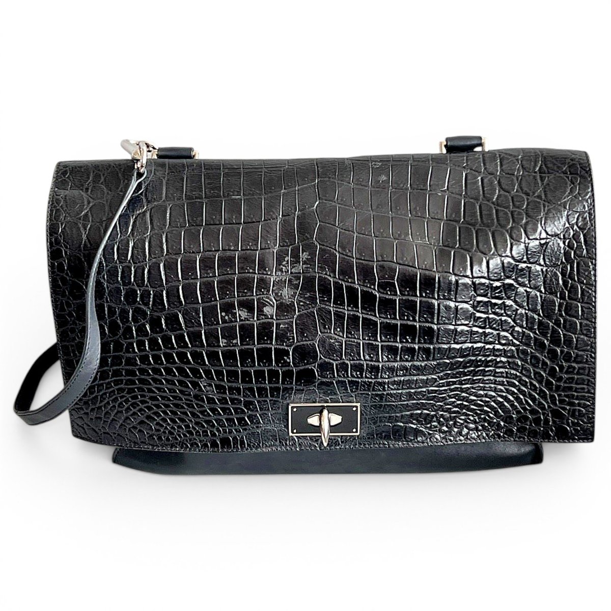 Shark leather handbag