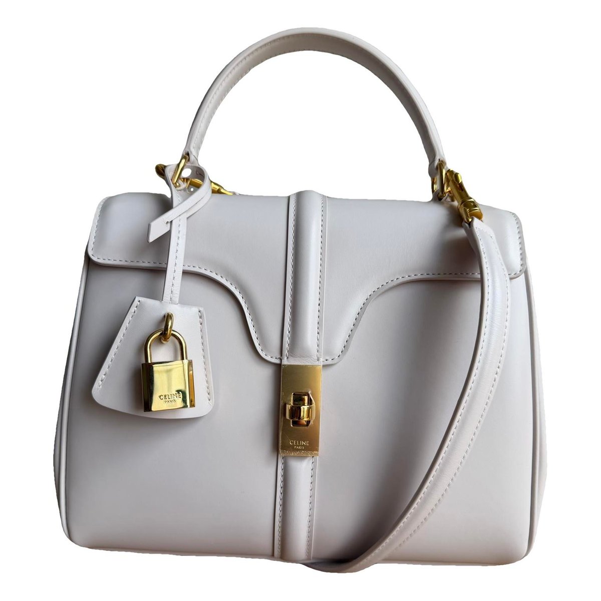Sac 16 leather handbag