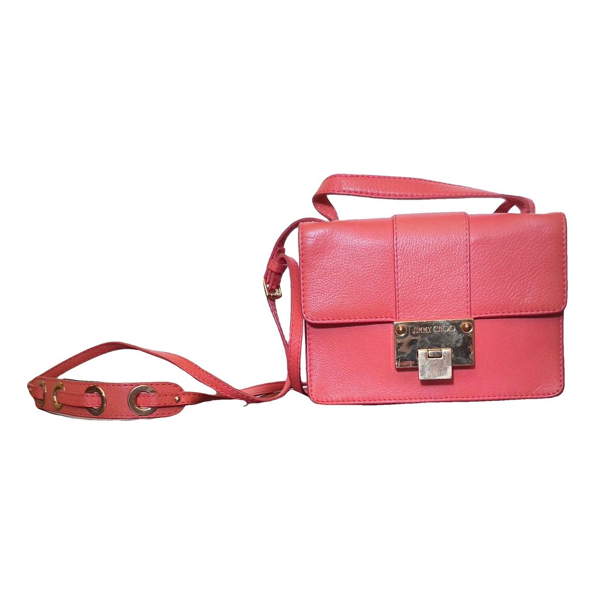 Rebel leather clutch bag