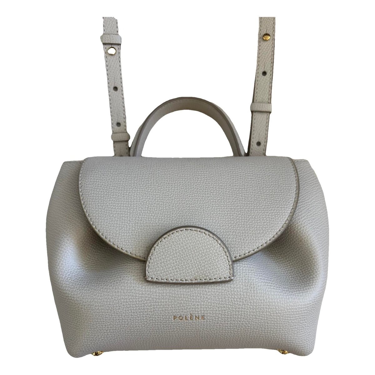 Numéro un leather crossbody bag