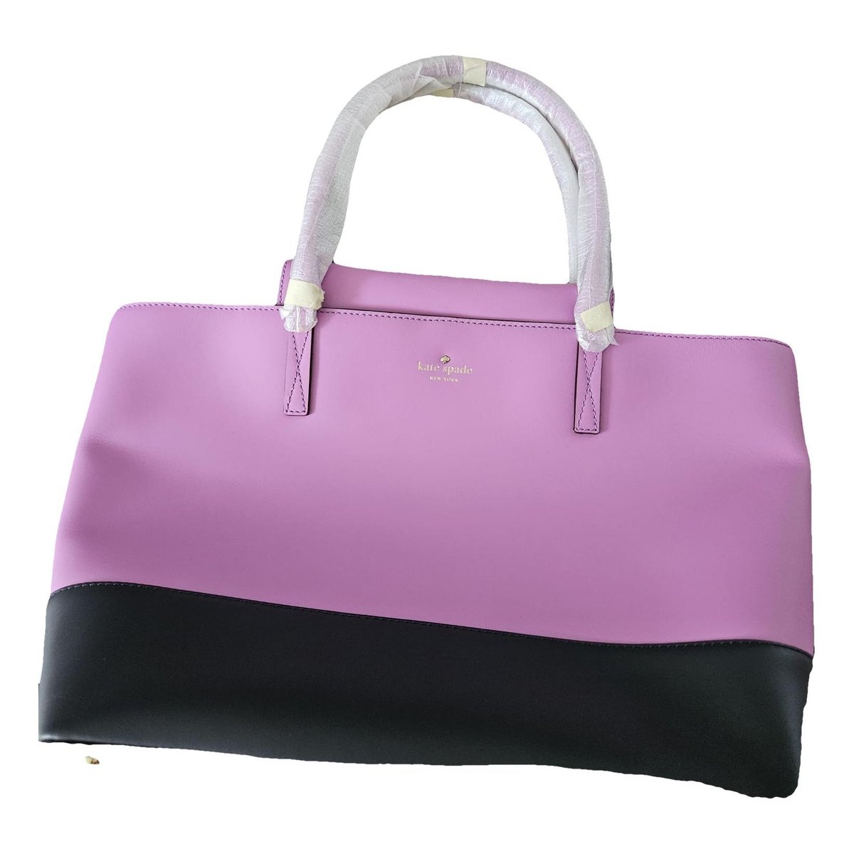 Leather tote