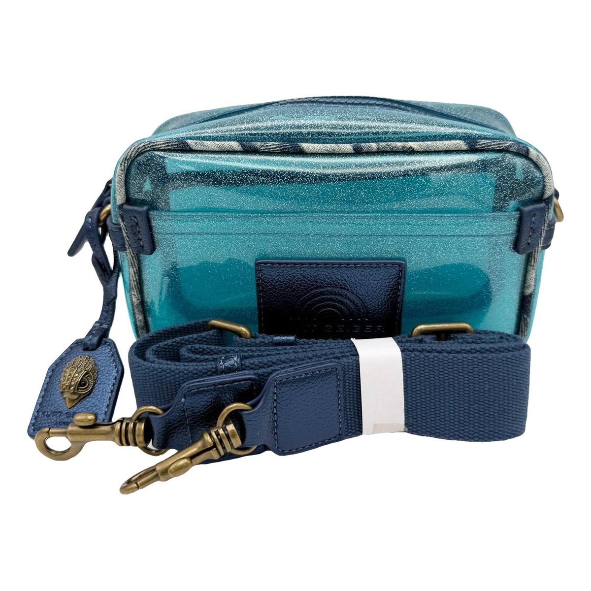 Vinyl clutch bag