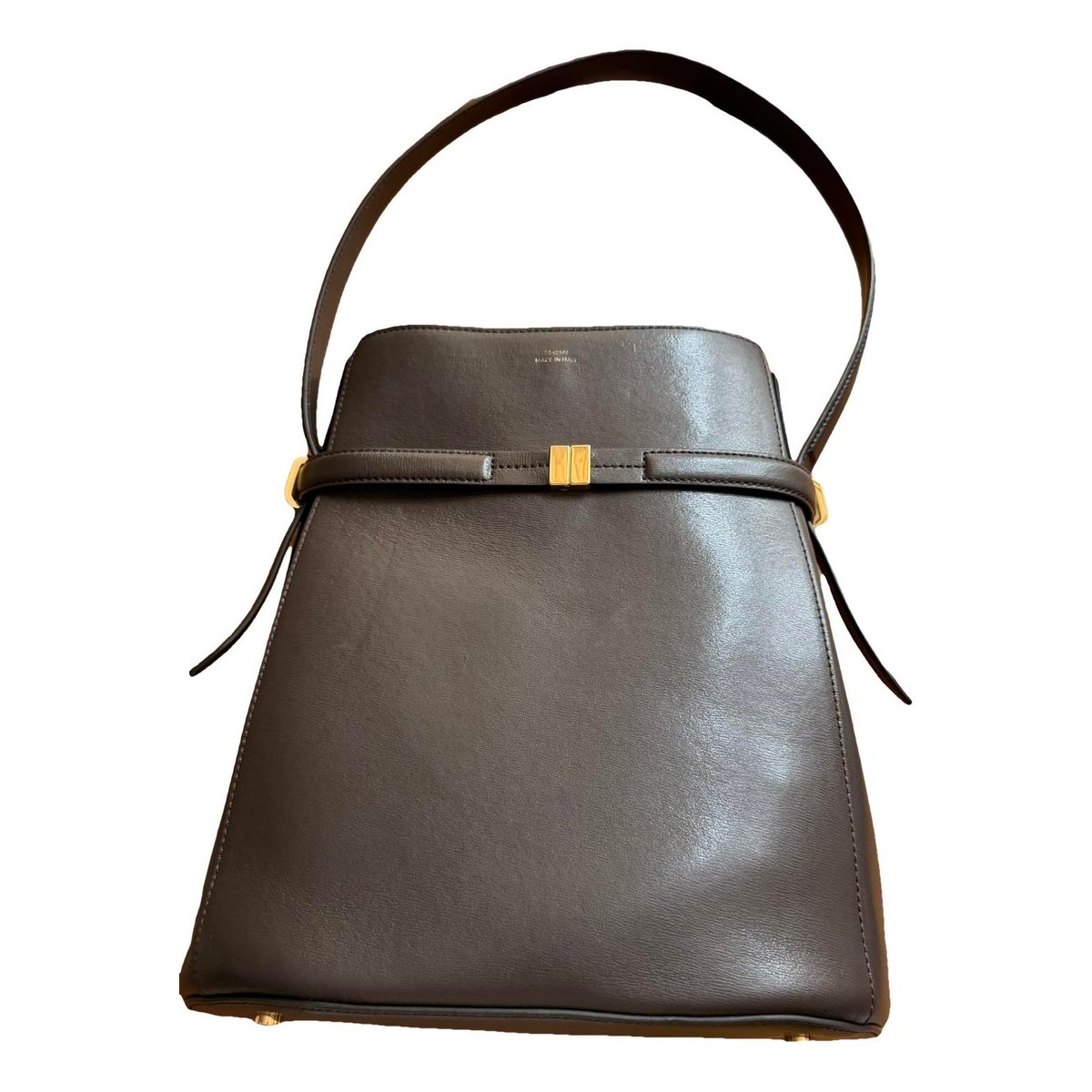 Leather tote