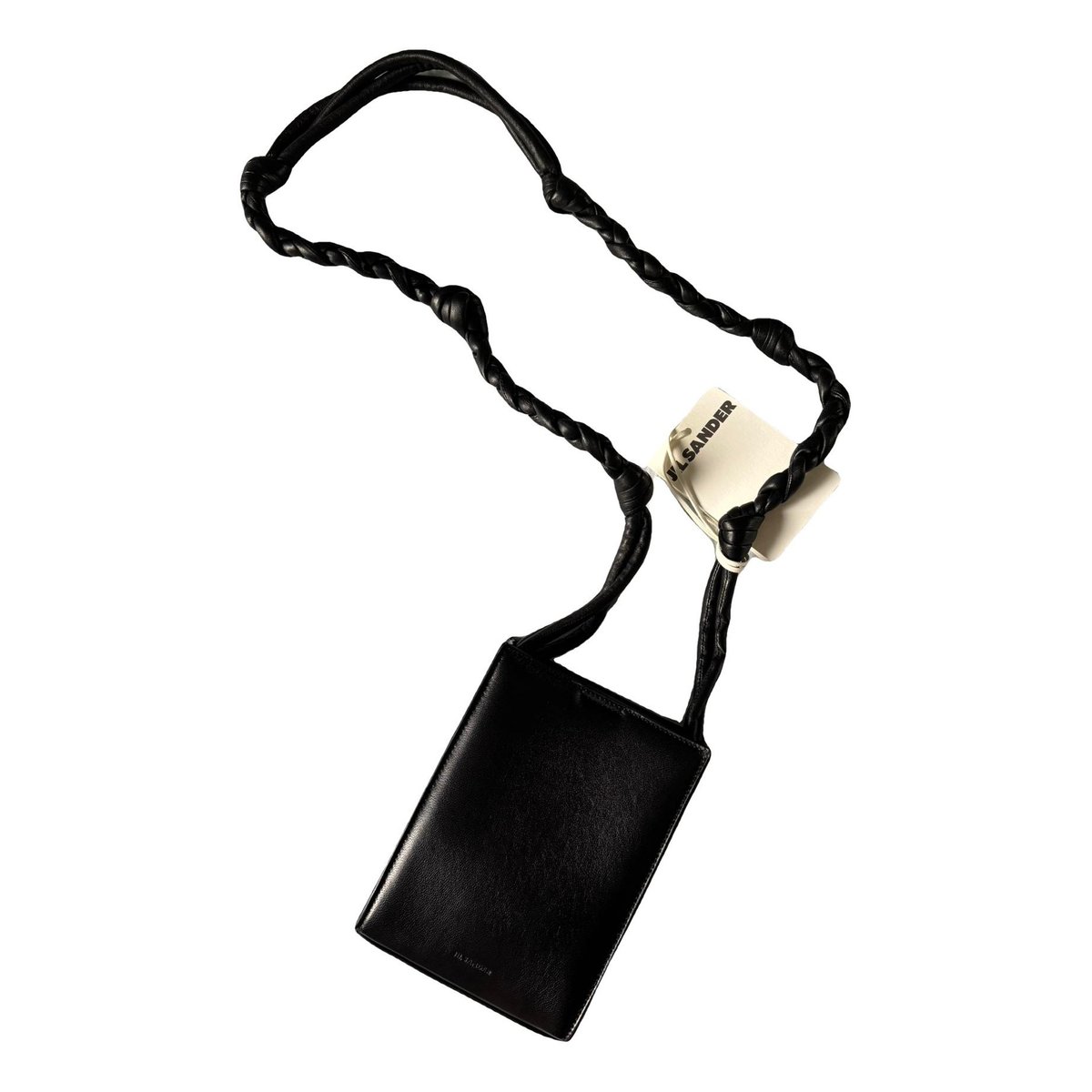 Tangle leather crossbody bag
