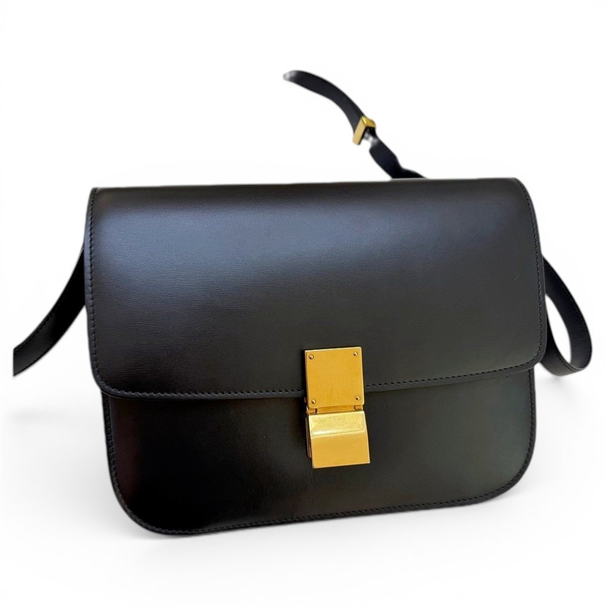 Classic leather handbag