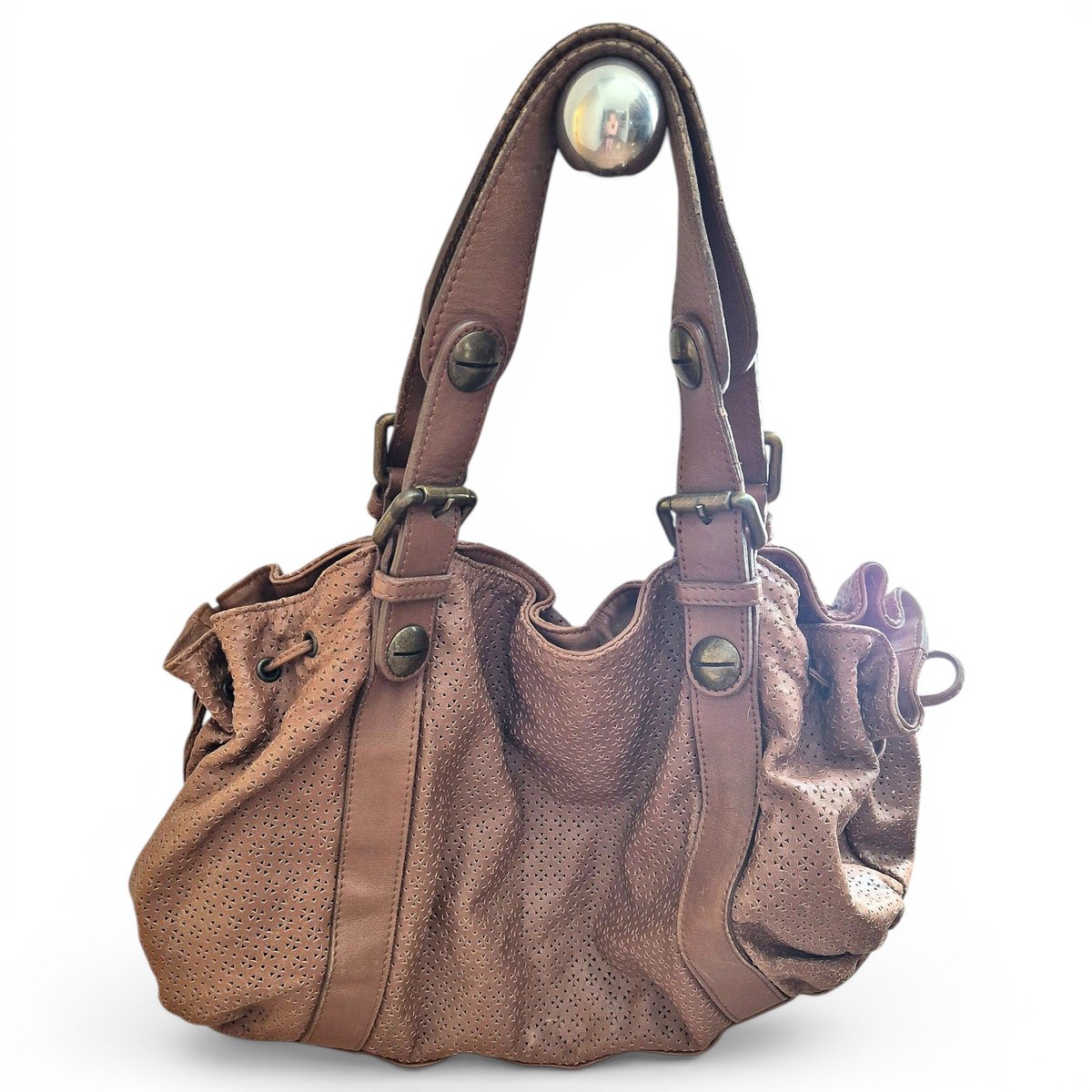 24h leather handbag