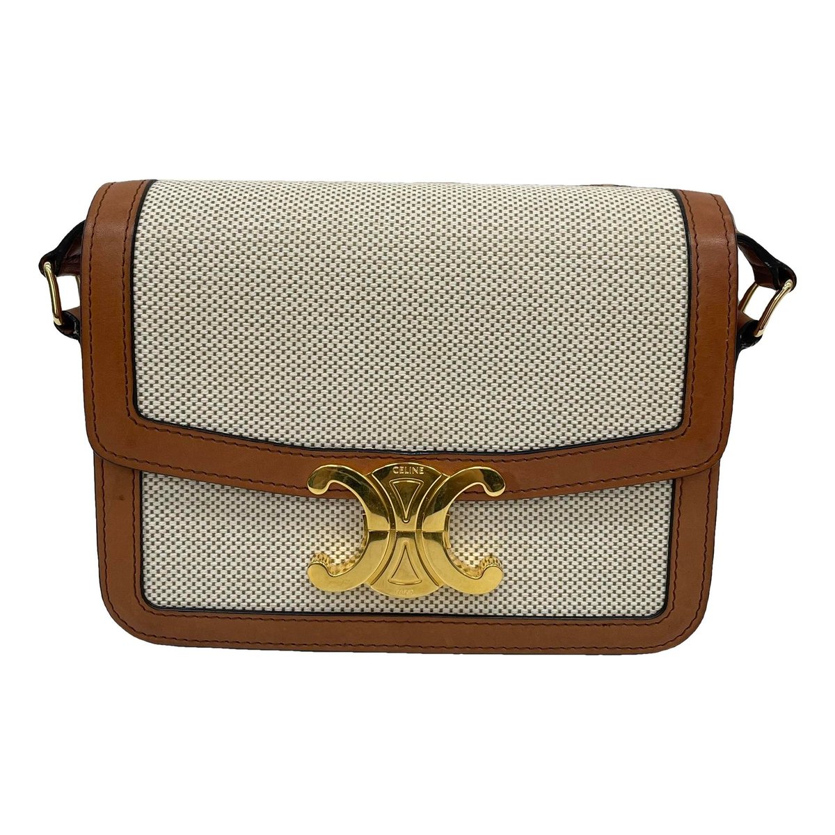 Triomphe cloth handbag
