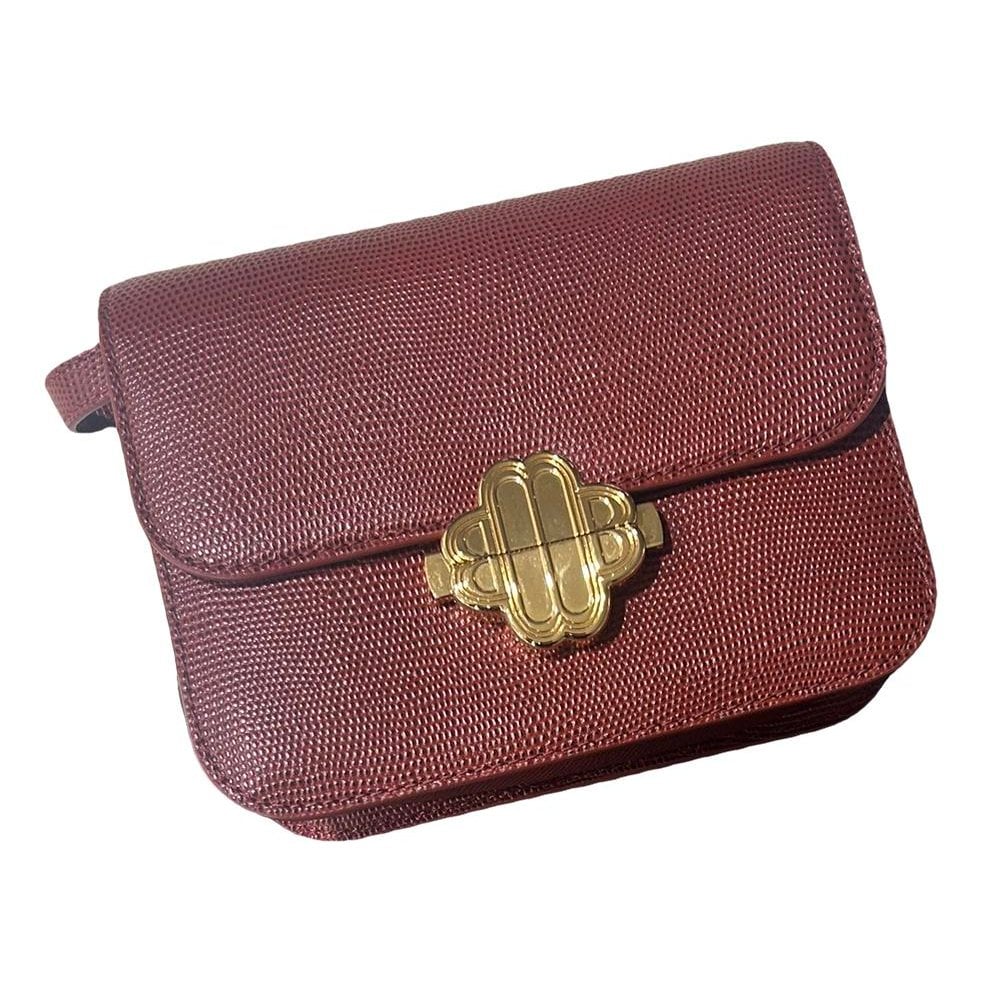 Leather crossbody bag