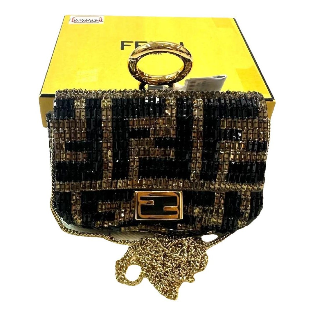 Baguette leather mini bag