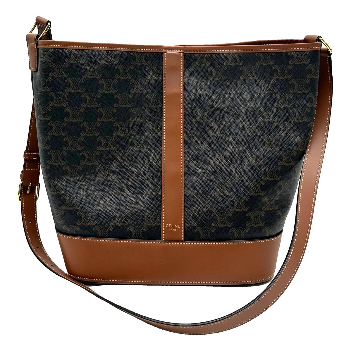 Triomphe cloth handbag