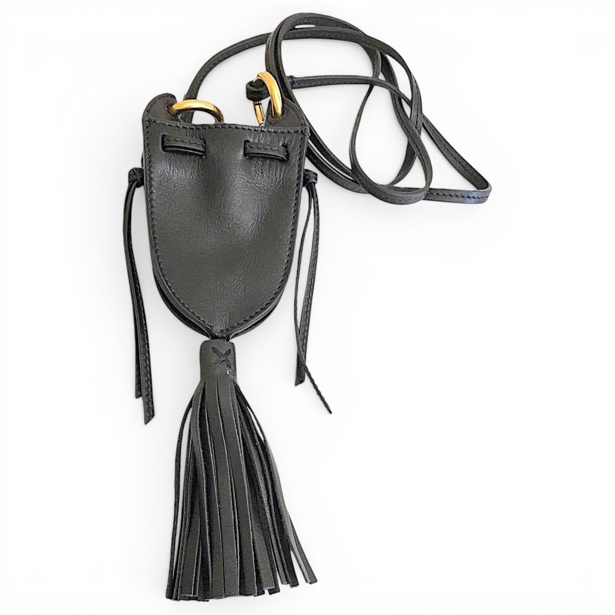Leather crossbody bag