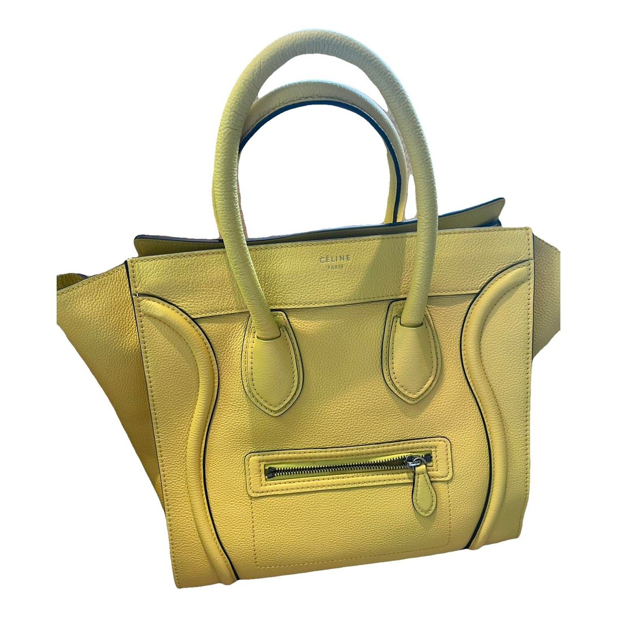Luggage leather handbag