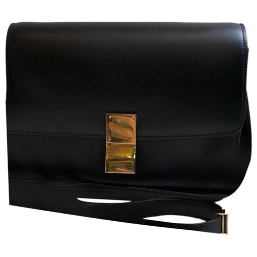 Classic leather crossbody bag