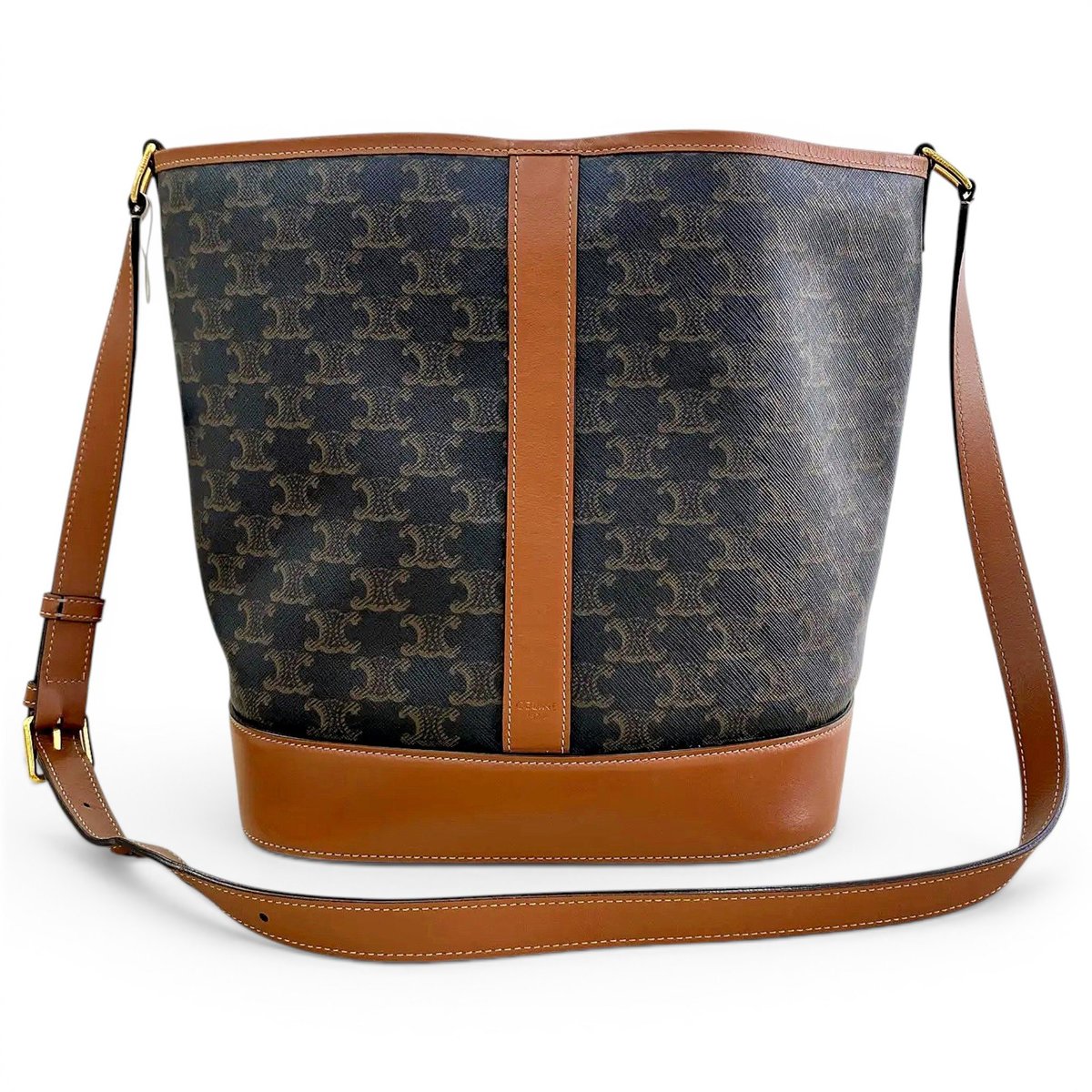 SAC SEAU leather handbag