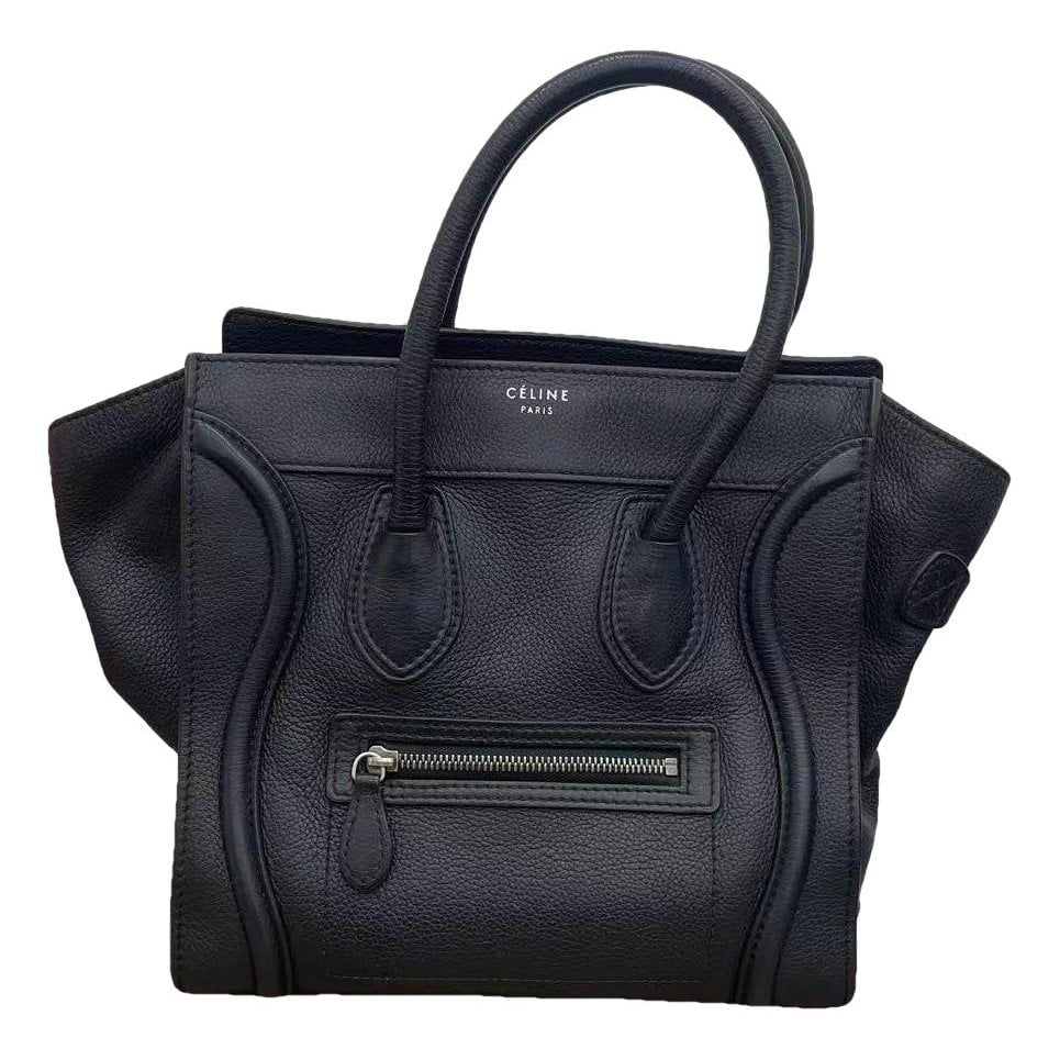 Luggage leather handbag