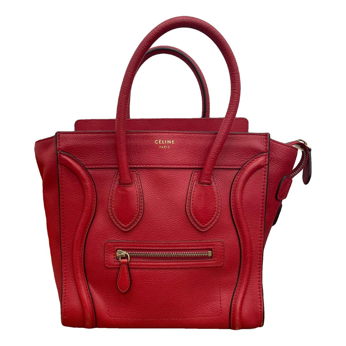 Luggage leather handbag