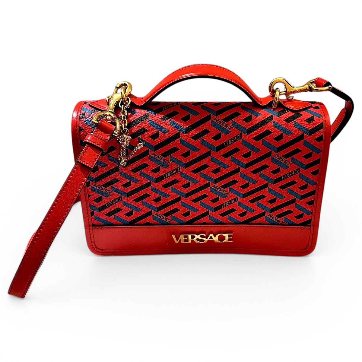 Virtus leather crossbody bag