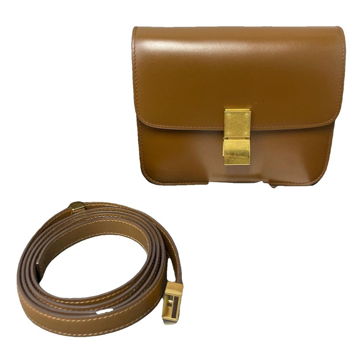 Classic leather handbag