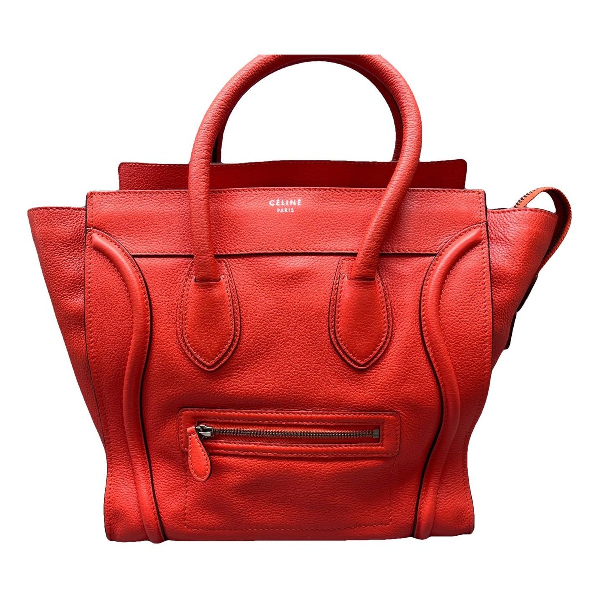 Luggage leather handbag