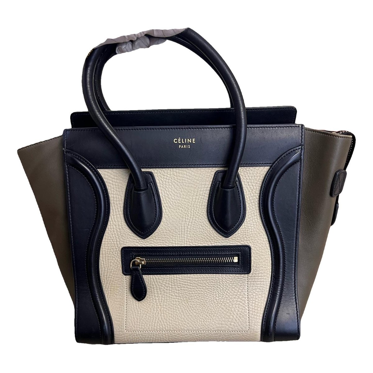 Luggage leather handbag