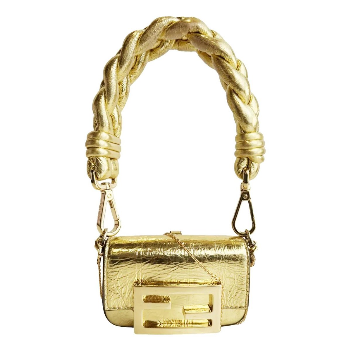 Baguette leather handbag