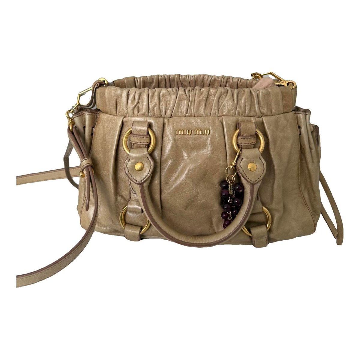 Vitello leather handbag