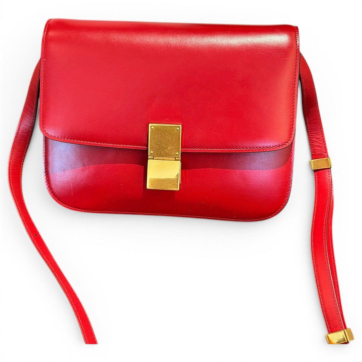 Classic leather handbag