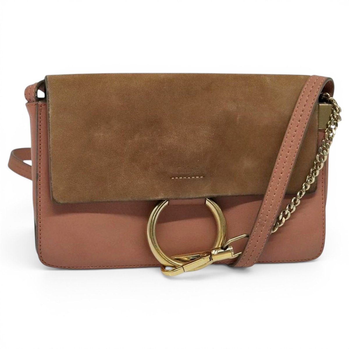 Faye leather handbag