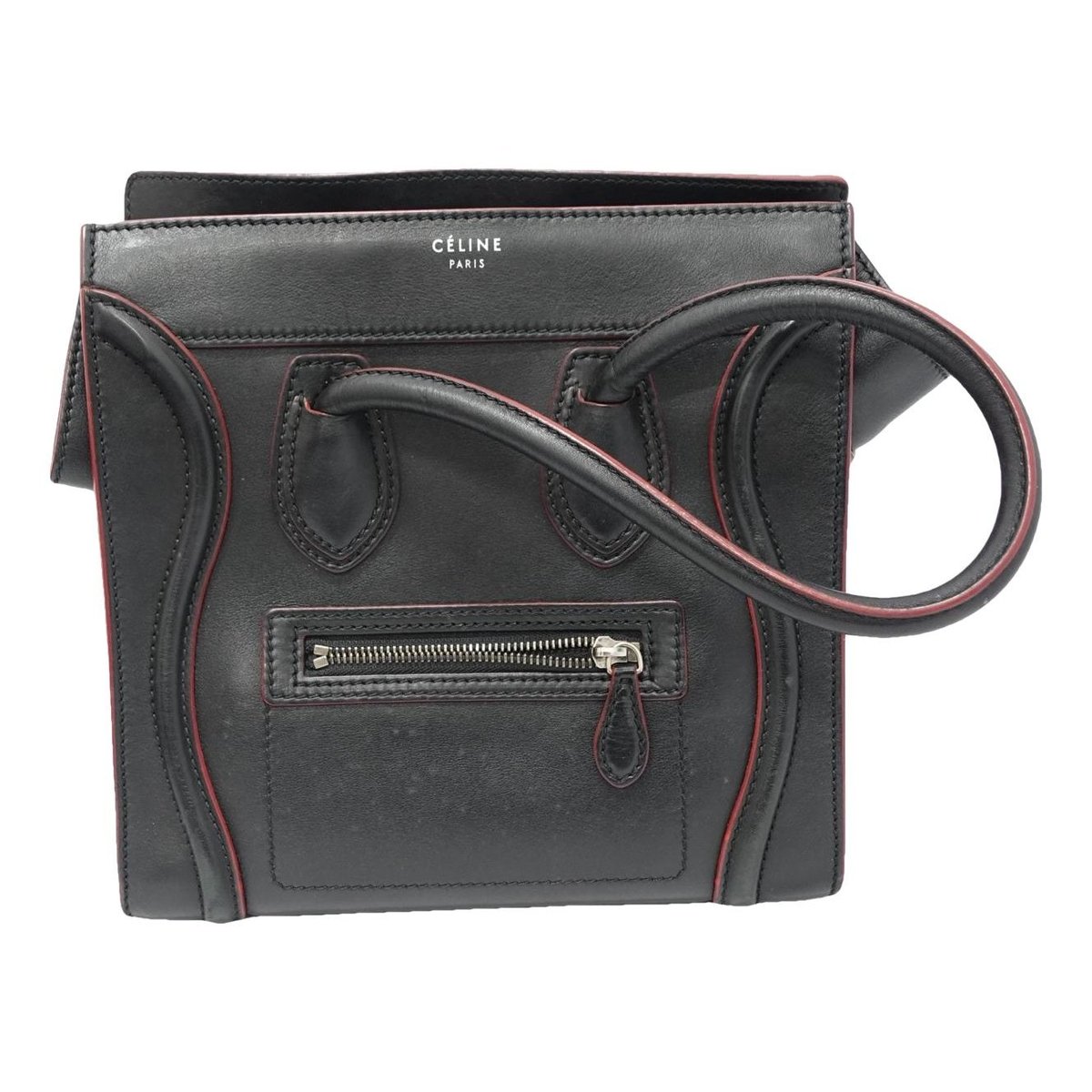 Luggage leather handbag