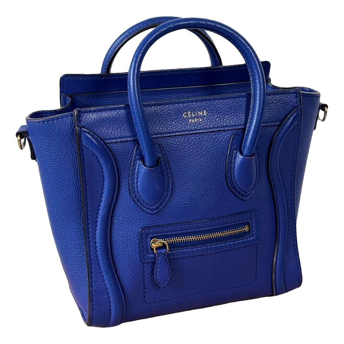 Nano Luggage leather handbag