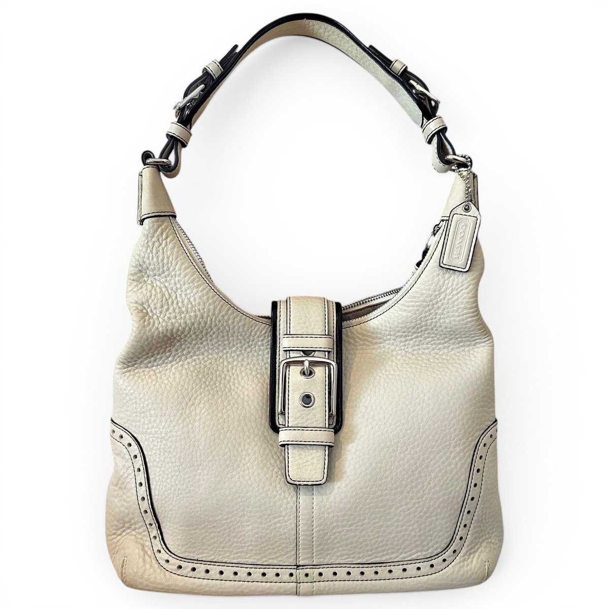 Hamilton Hobo leather handbag