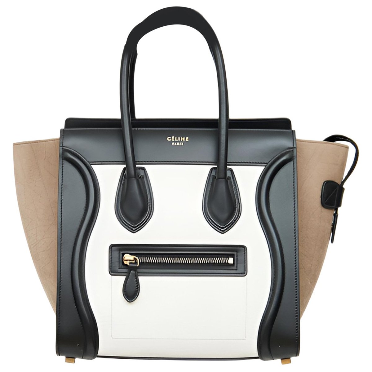 Luggage leather handbag
