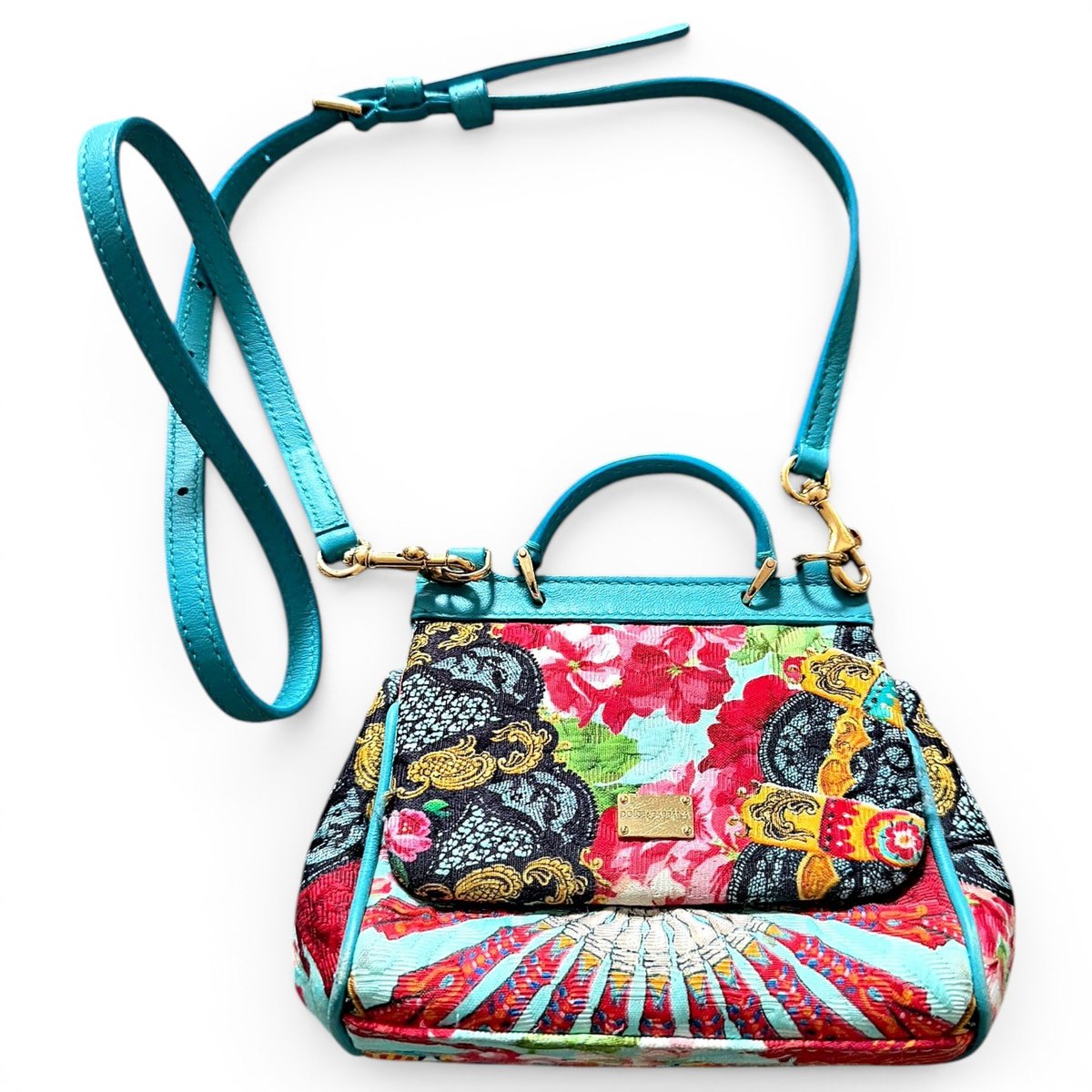 Sicily cloth crossbody bag