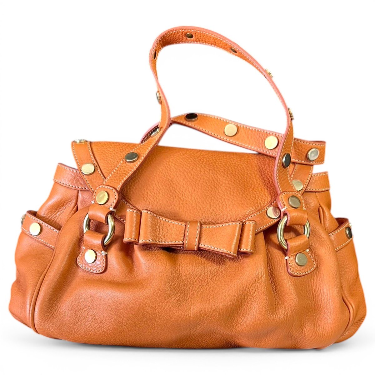 Leather handbag